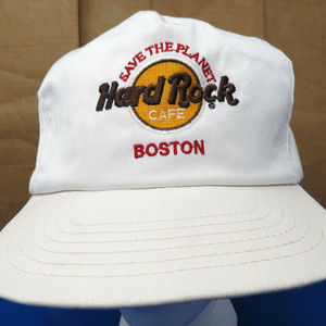 Vintage Hard Rock Cafe Boston Embroidered Hat
